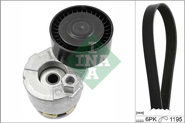 Sada zebrovanych klinovych remenu Schaeffler INA 529011710