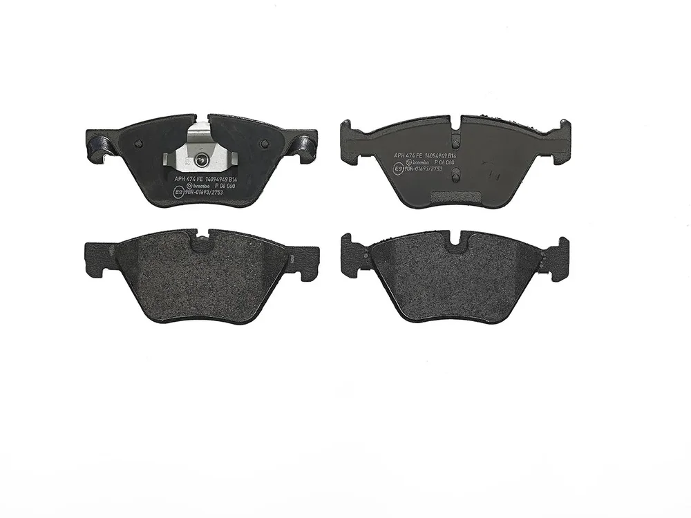 Sada brzdových destiček, kotoučová brzda BREMBO P06060