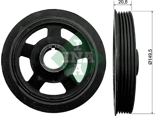 remenice, klikovy hridel Schaeffler INA 544009210