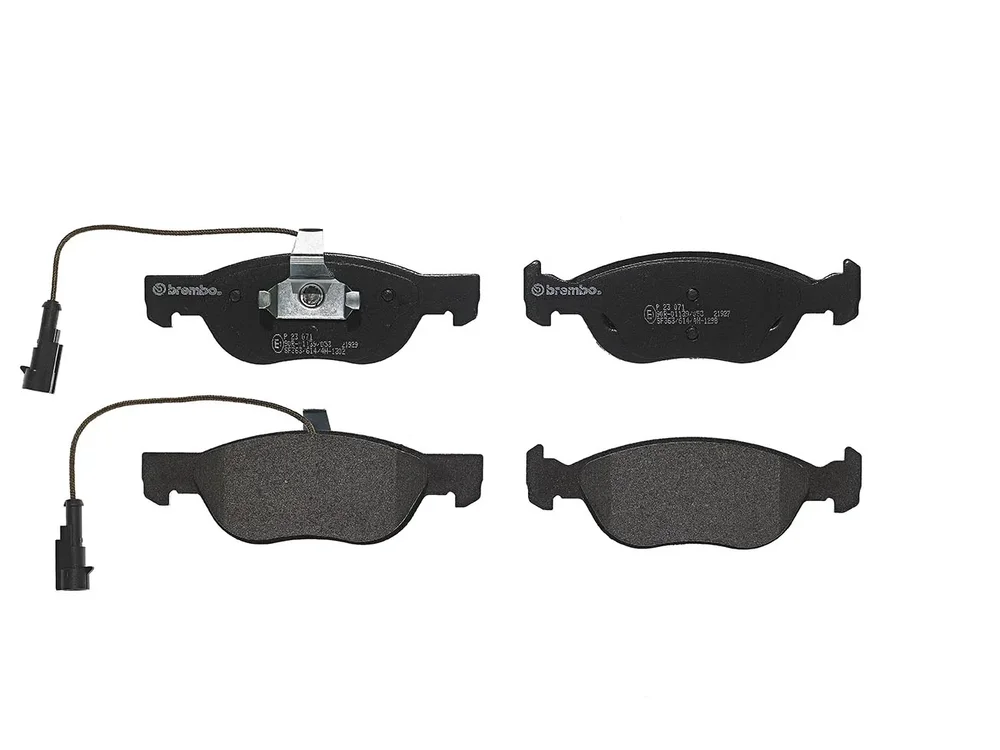 Sada brzdových destiček, kotoučová brzda BREMBO P23071