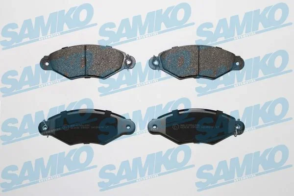 Sada brzdových destiček, kotoučová brzda SAMKO 5SP661 – OE 425205
