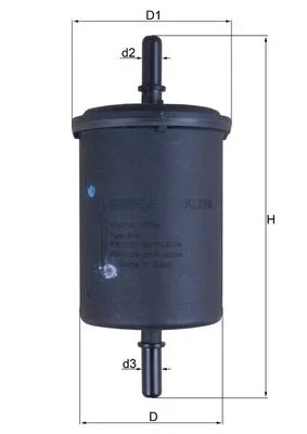 Palivový filtr KNECHT KL248