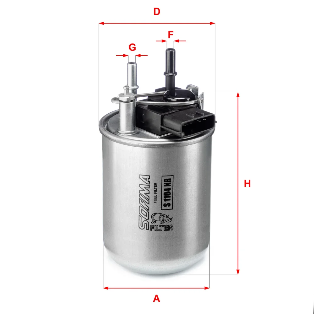 Palivový filtr SOFIMA S1104NR – OE 16400-1KB3C Palivový filtr SOFIMA S1104NR – OE 16400-1KB3C