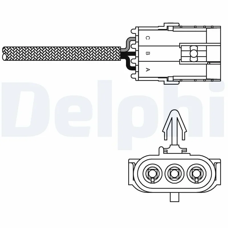 Lambda sonda DELPHI ES10992-12B1 – OE 7700872878