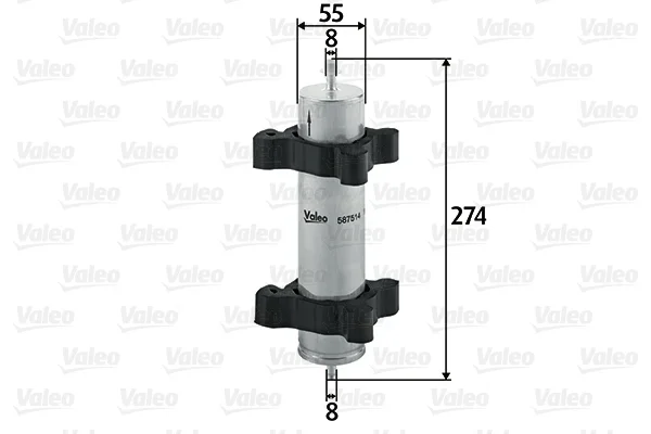 Palivový filtr VALEO 587514