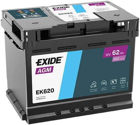 startovací baterie EXIDE EK620
