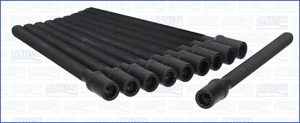Sada sroubu pro hlavy valcu AJUSA 81038300 Sada sroubu pro hlavy valcu AJUSA 81038300