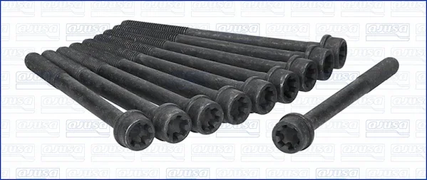 Sada sroubu pro hlavy valcu AJUSA 81039200 – OE 55192265 Sada sroubu pro hlavy valcu AJUSA 81039200 – OE 55192265