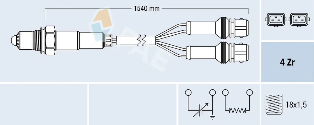 Lambda sonda FAE 77127