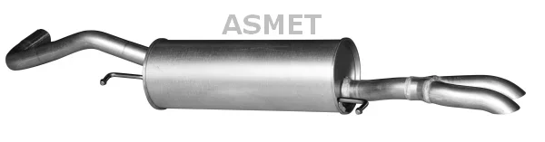 Zadni tlumic vyfuku ASMET 06.019 Zadni tlumic vyfuku ASMET 06.019