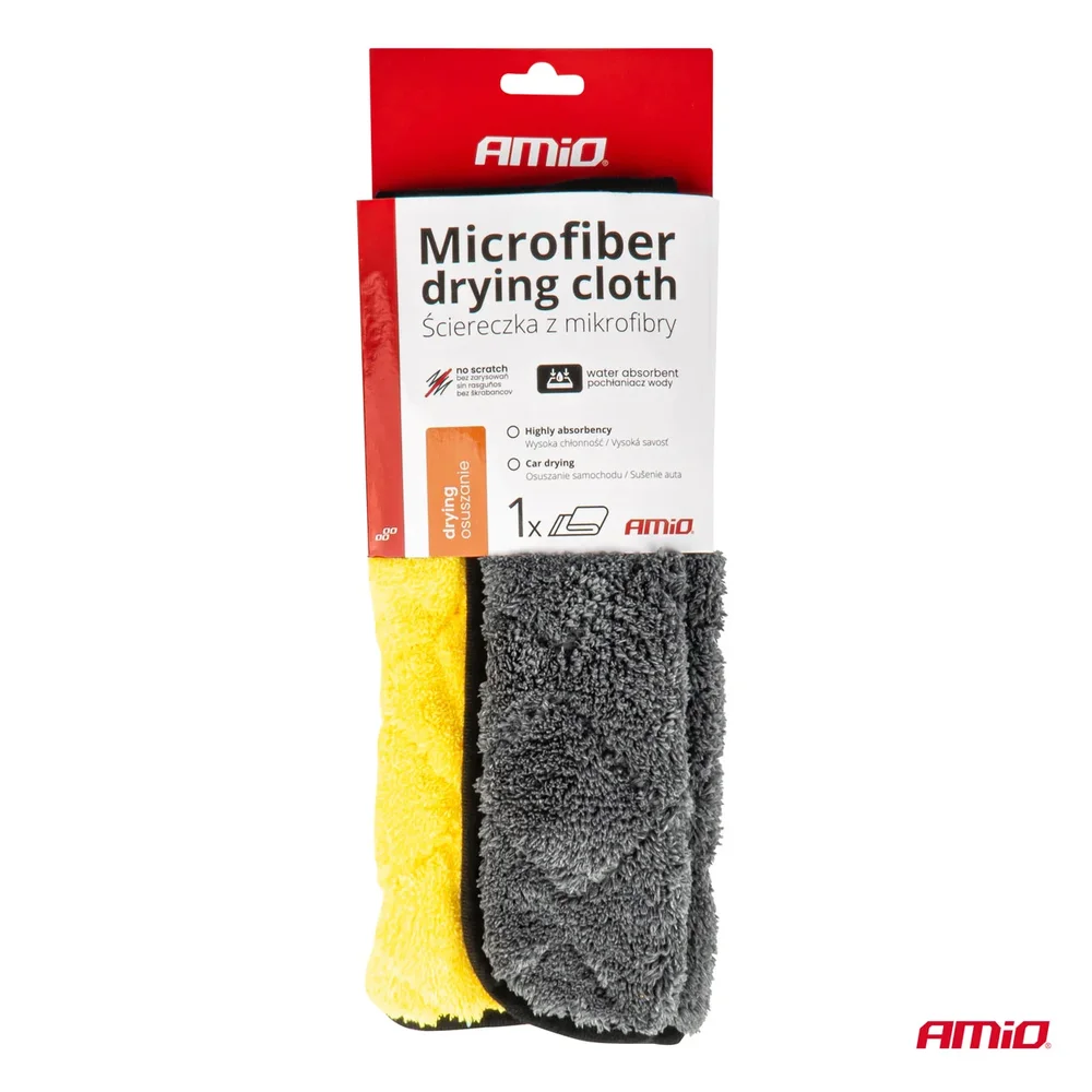 Utěrka na sušení z mikrovlákna 40x30cm 800g AMIO-03980 - Obrázek 5