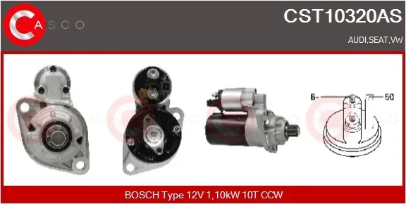 Startér CASCO CST10320AS