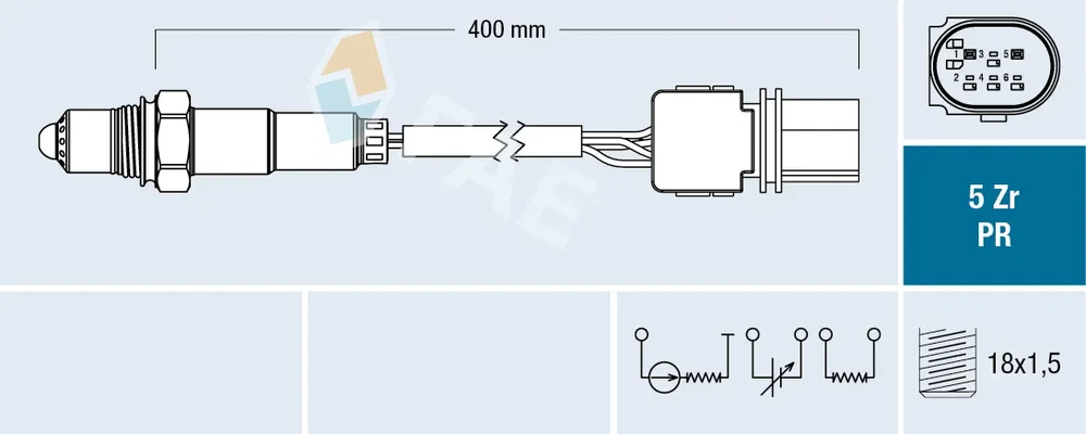 Lambda sonda FAE 75061
