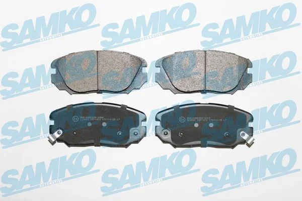 Sada brzdových destiček, kotoučová brzda SAMKO 5SP1409