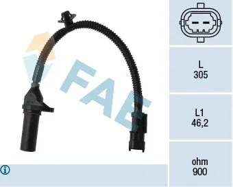 Generátor impulsů, klikový hřídel FAE 79334
