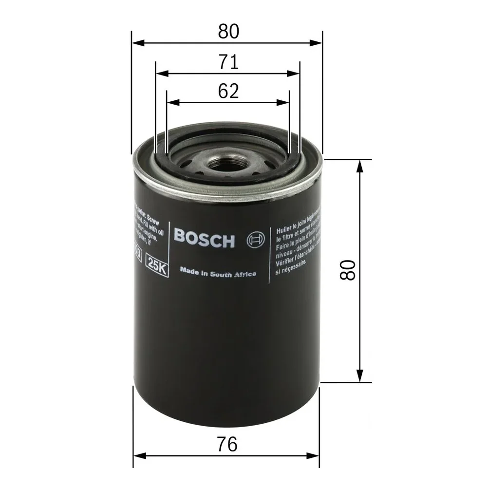 BO F026407005 Filtr olejový BOSCH