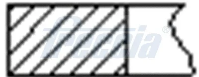 Sada pístních kroužků FRECCIA FR10-114200 Sada pístních kroužků FRECCIA FR10-114200