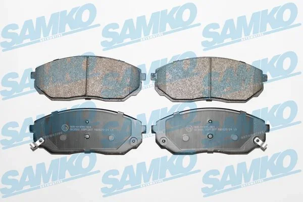 Sada brzdových destiček, kotoučová brzda SAMKO 5SP1207