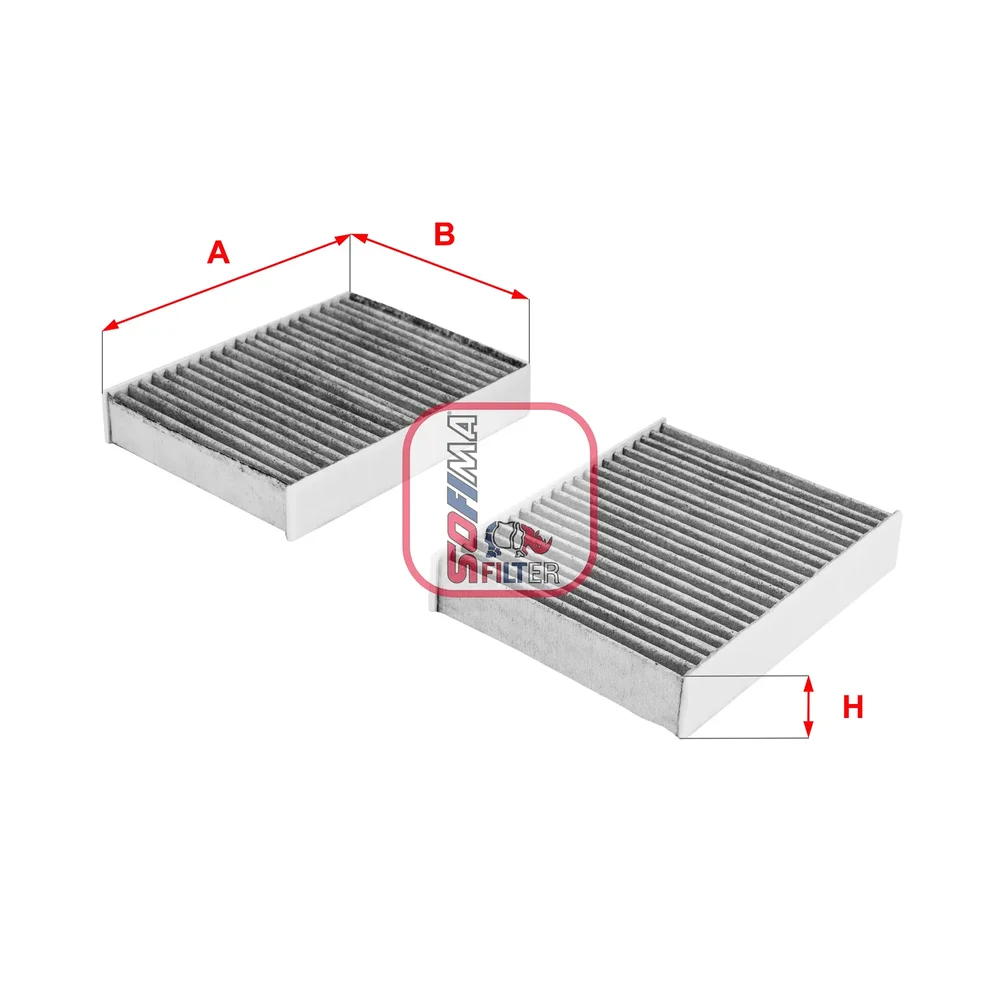 Filtr, vzduch v interiéru SOFIMA S4104CA – OE 46799653