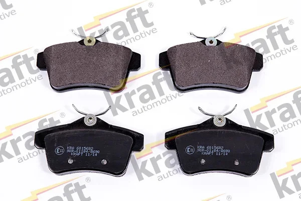 Sada brzdových destiček, kotoučová brzda KRAFT AUTOMOTIVE 6015682