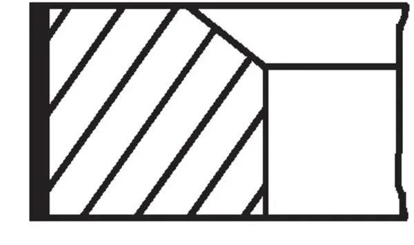 Sada pistnich krouzku MAHLE 00136N2