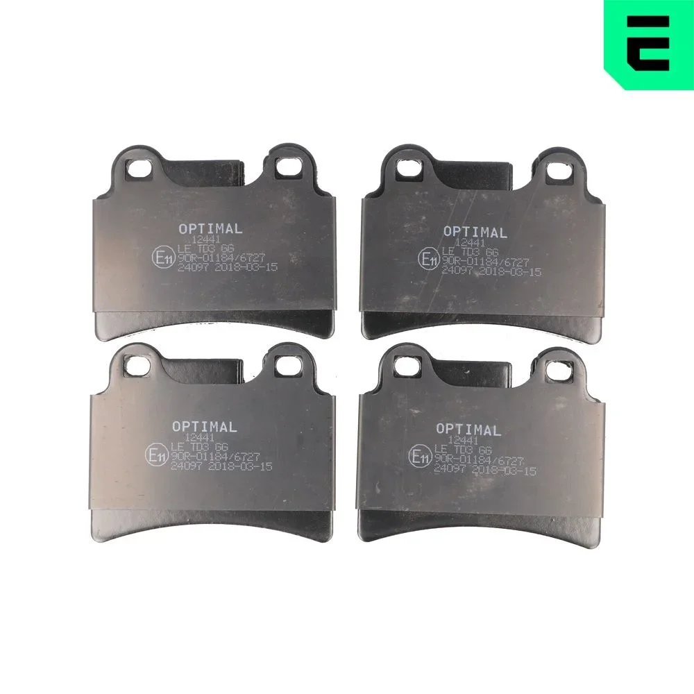 Sada brzdových destiček, kotoučová brzda OPTIMAL BP-12441