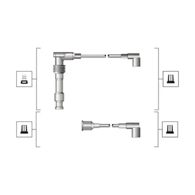 Sada kabelů pro zapalování MAGNETI MARELLI 941319170085 Sada kabelů pro zapalování MAGNETI MARELLI 941319170085