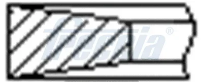Pístní kroužek FRECCIA FR10-376300 – OE 0640S7