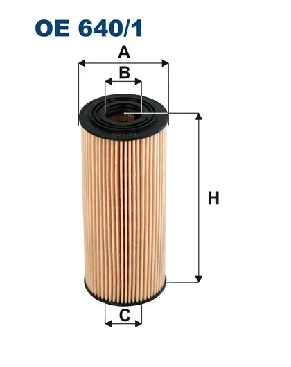 Olejový filtr FILTRON OE640/1