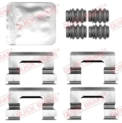 Sada příslušenství, obložení kotoučové brzdy QUICK BRAKE 109-0164