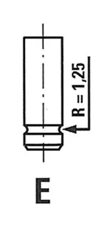 Výfukový ventil FRECCIA R6114/RCR