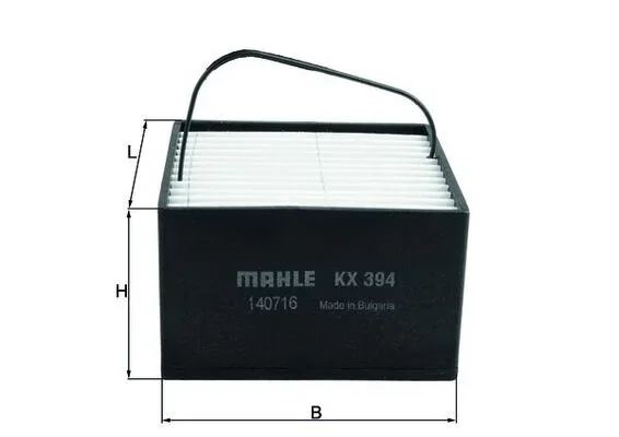 Palivový filtr MAHLE KX394