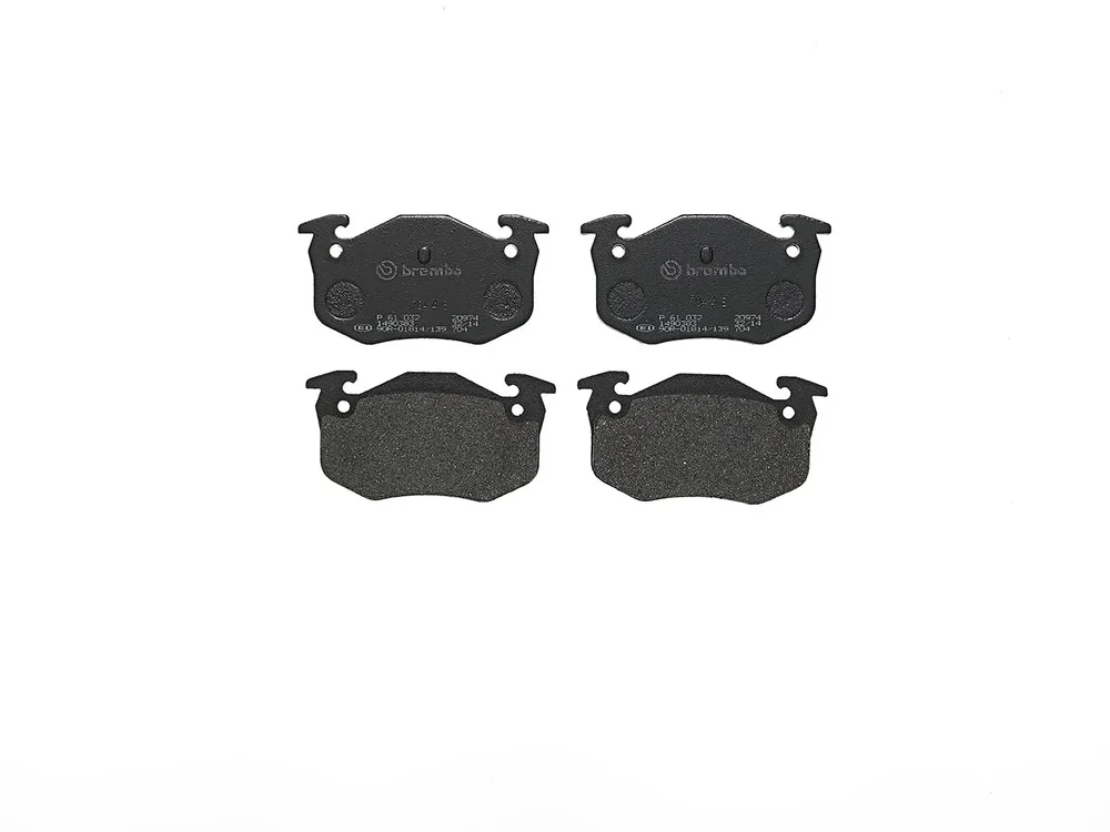 Sada brzdových destiček, kotoučová brzda BREMBO P61032
