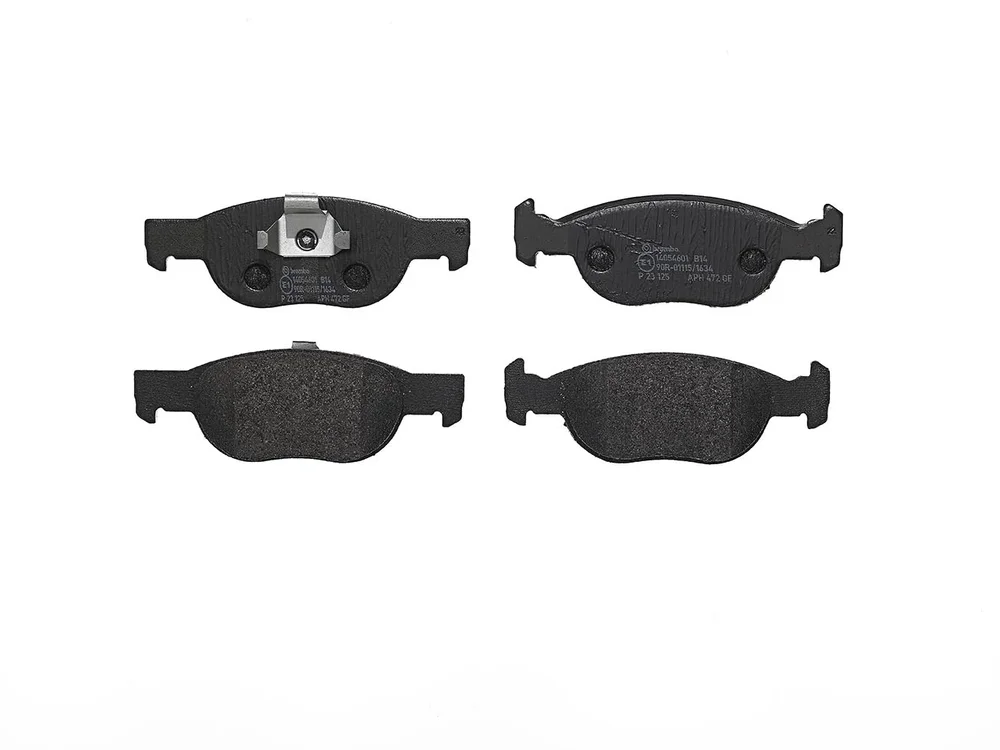 Sada brzdových destiček, kotoučová brzda BREMBO P23125