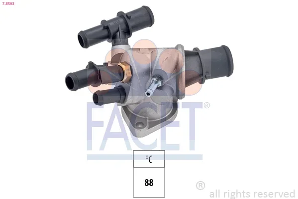 Termostat, chladivo FACET 7.8563 Termostat, chladivo FACET 7.8563