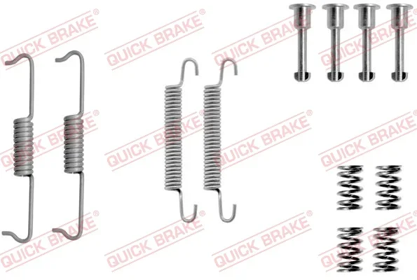 Sada prislusenstvi, parkovaci brzdove celisti QUICK BRAKE 105-0841