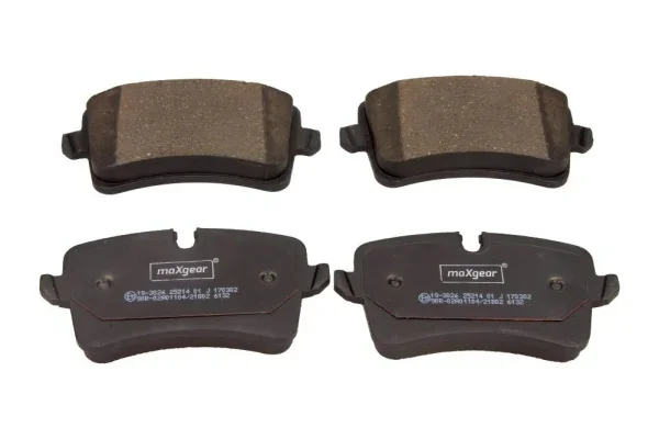 Sada brzdových destiček, kotoučová brzda MAXGEAR 19-3026