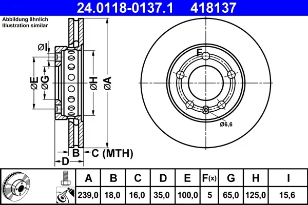 Brzdové kotouče Starline PB0195 Brzdové kotouče Starline PB0195