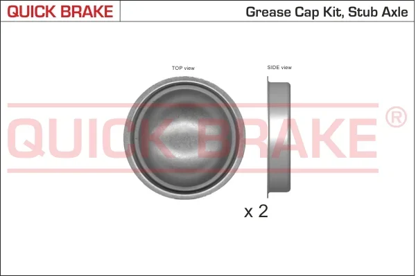 Kryt, lozisko kola QUICK BRAKE 9822K – OE 374019 Kryt, lozisko kola QUICK BRAKE 9822K – OE 374019