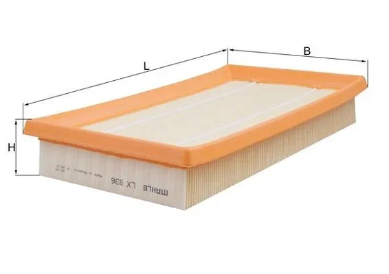 Vzduchový filtr MAHLE LX936