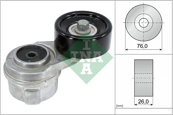 Napinaci rameno, zebrovany klinovy remen Schaeffler INA 534041710 Napinaci rameno, zebrovany klinovy remen Schaeffler INA 534041710