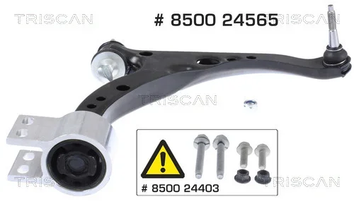 Řídicí páka, zavěšení kol TRISCAN 850024565