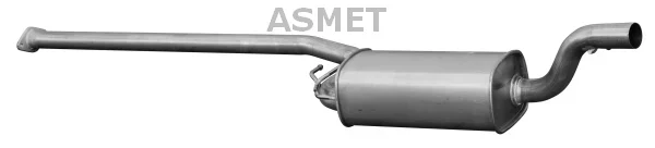 Stredni tlumic vyfuku ASMET 07.212