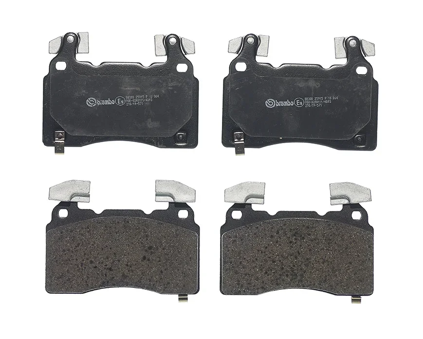 Sada brzdových destiček, kotoučová brzda BREMBO P10064