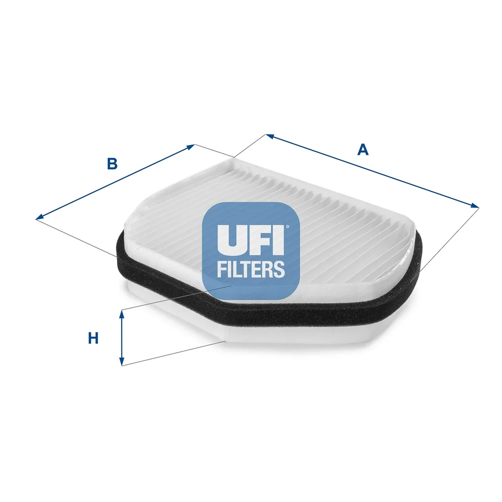 Filtr, vzduch v interiéru UFI 53.007.00