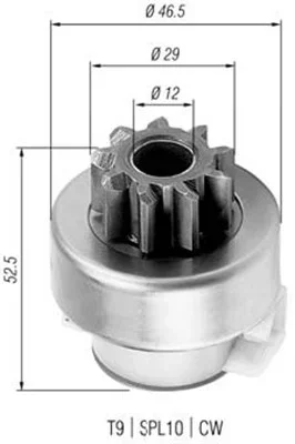 Pastorek, startér MAGNETI MARELLI 940113020325