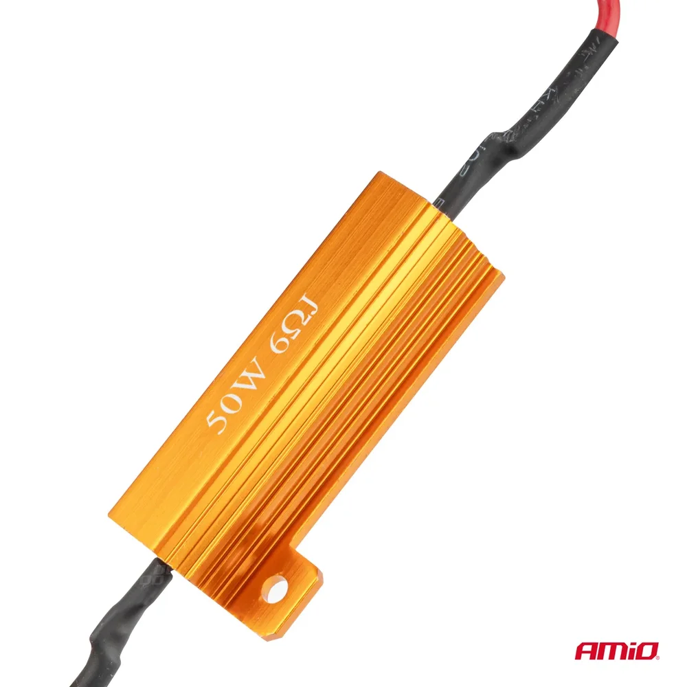 Rezistor pro LED žárovky CANBUS 6Ω 50W AMiO-04094 - Obrázek 3