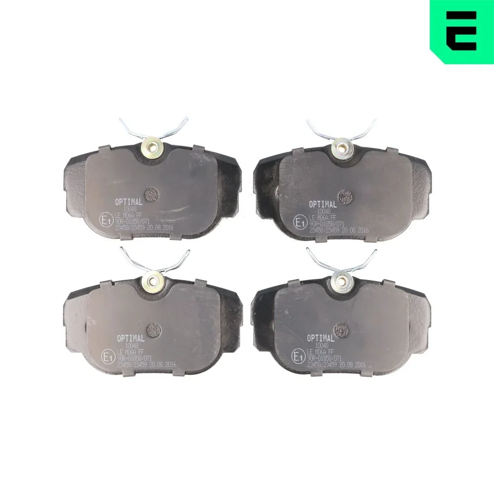 Sada brzdových destiček, kotoučová brzda OPTIMAL BP-10048