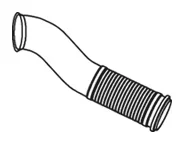 Výfuková trubka DINEX 66132 – OE 7482920220