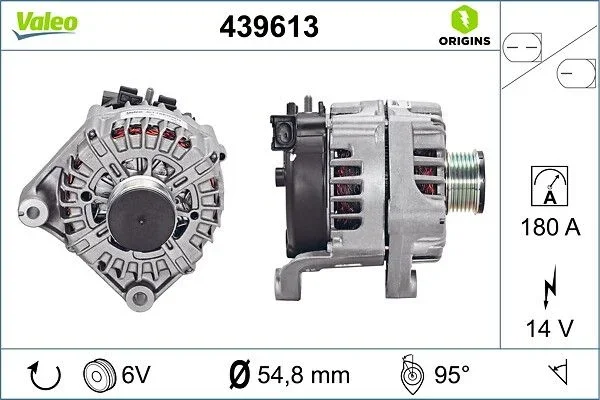 VA 439613 Alternátor VALEO